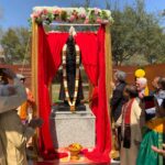 Tagore grove, first of its kind in the US, has been unveiled in Texas, Houston in the presence of Indian diaspora and US guests.