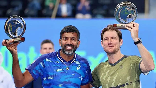 Rohan Bopanna won 23rd title of his career after winning the Qatar Open doubles final with his Australian partner Matthew Ebden