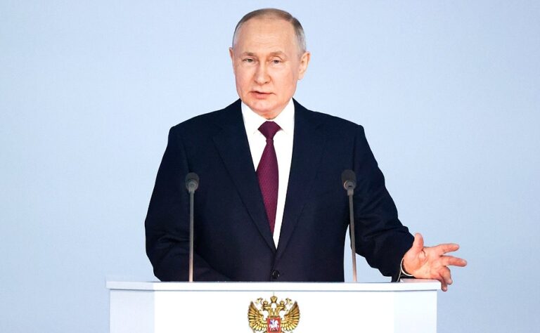 Vladimir Putin’s speech at Russia’s Federal Assembly accused West for Ukraine fiasco