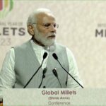 In Global Millet Conference 2023, PM Modi emphasised millet cultivation during the threat of climate change.