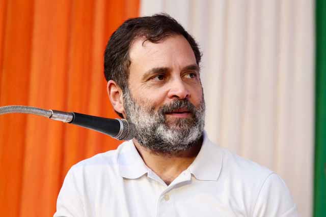 A day after his disqualification from the MP post, Rahul Gandhi slammed the BJP and PM Modi during a press meet.