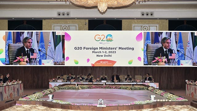 G20 Foreign Ministers' Meeting in New Delhi: