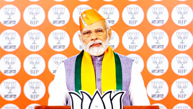 Modi’s speech on the BJP's foundation day: Opposition slammed as 'monarchist'