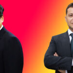 Xi Jinping and Volodymir Zelenskyy