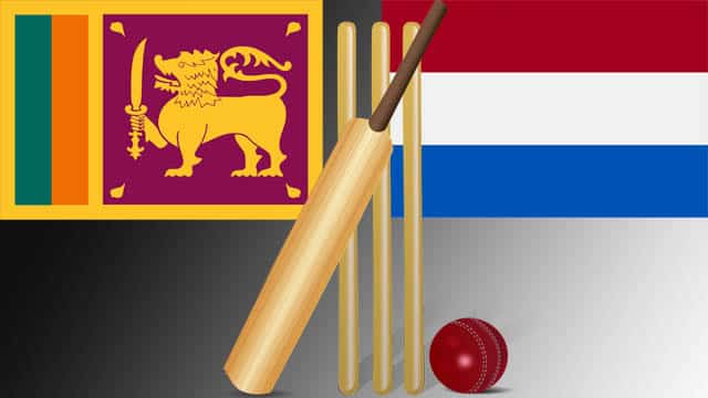 Sri Lanka beats The Netherlands in the ODI World Cup qualifier with great bowling