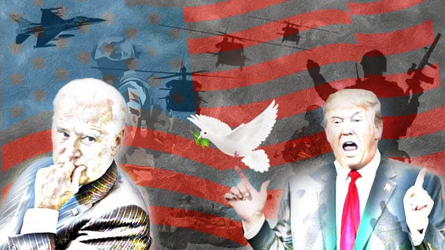 The 2024 US Presidential election doesn't feature 'peace' as a key element in the policies proposed by Democrats and the Republicans.