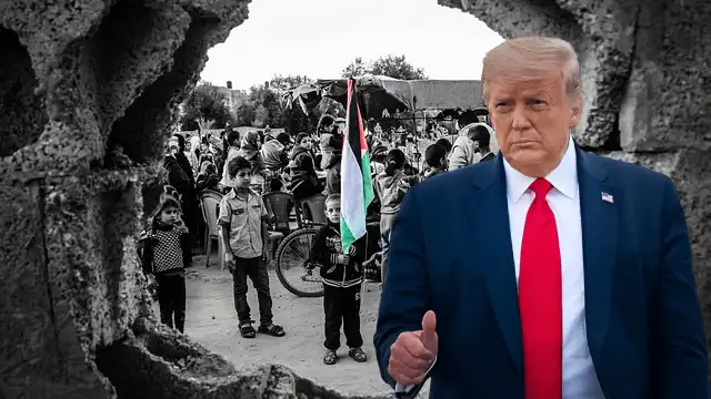Donald Trump's Gaza displacement proposal, including a resettlement plan for a million Palestinians to Libya, faces sharp criticism.