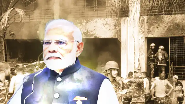 Modi's condolence message on the fighter plane crash in Dhaka triggered his fans, who slammed him, rejoiced at the tragic killing of children