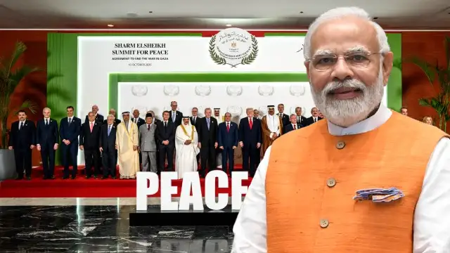 Why did Narendra Modi refuse to participate in the Gaza meet in Sharm El-Sheikh earlier this week? What are the inherent issues?