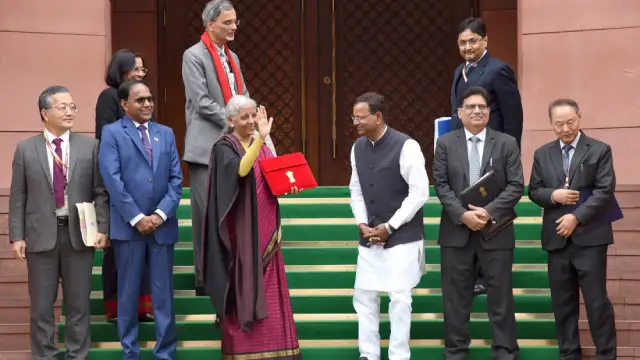 India's Union Budget 2026-27 doubles down on services as manufacturing stagnates. Jobs crisis deepens as automation races against demography.