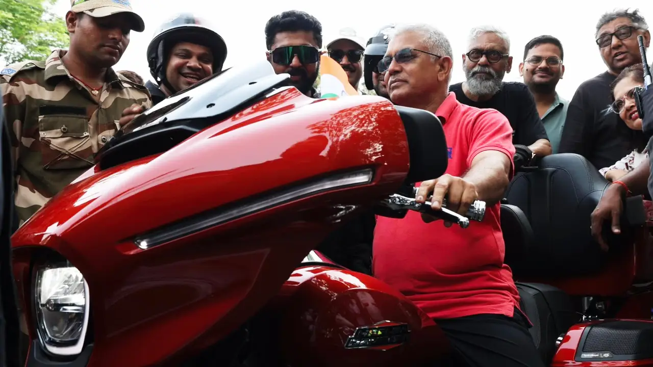 Bengal BJP ministerโs Harley-Davidson ride reveals Indiaโs US contradiction