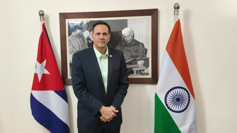 Cuba's Ambassador to India alleges US sanctions have deepened the crisis in the island state and asserts Havana won't surrender sovereignty.