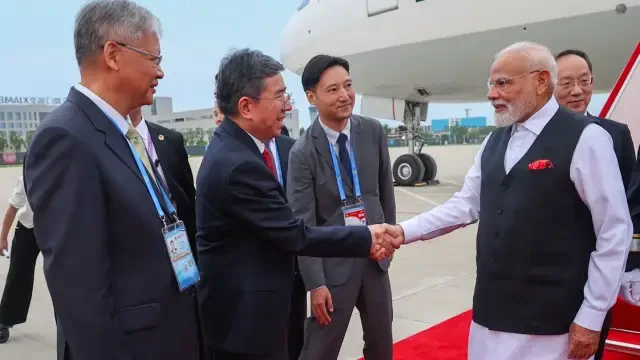 Modi's foreign policy contradictions regarding China multiply as he attends SCO summit while continuing anti-Beijing military cooperation.